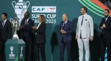 اتحاد الكرة يكرم نادى بيراميدز بعد تتويجه بكأس السوبر الأفريقي